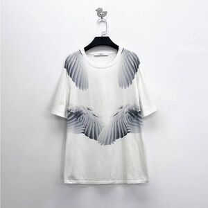 🚩steal authentic White T-Shirt with Wing Design